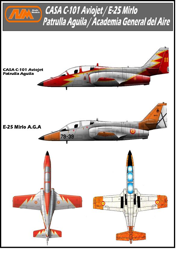 Casa C 101 E 26 Aviojet Mirlo 1 72 Avm Scale Models